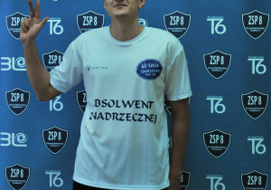 Mikołaj Kubryn, ukończył liceum- 2018r, wychowawca P.Dębicki