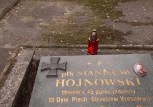 grób płk. St. Hojnowskiego