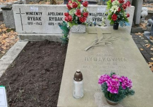 grób rodziny Rybak