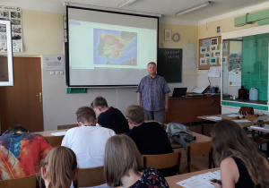 Zajęcia przygotowania kulturowego prowadzone przez p.S.Szymańskiego