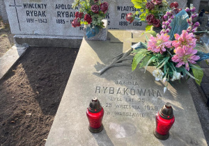 grób rodzinny Rybaków