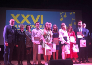 Laureaci i jury XXVI Przeglądu Piosenki w Koluszkach