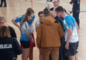 Reprezentacja naszej szkoły przed konkurencja sprawnościową