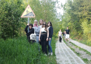 Uczniowie ZSP nr 8 w Gorcach