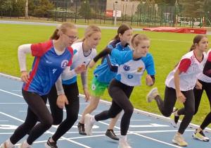 Martyna Boksza startuje na dystansie 800m