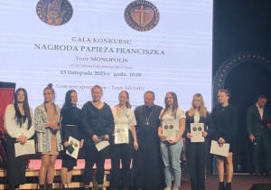 Uczestnicy konkursu Nagroda Papieża Franciszka