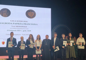 Uczestnicy konkursu Nagroda Papieża Franciszka