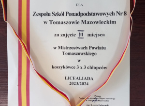 Koszykarze 3x3 z medalami