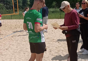 odbiór dyplomu za II miejsce