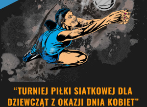 Turniej piłki siatkowej dla dziewcząt z okazji Dnia Kobiet