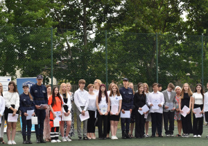 Uczniowie , którzy uzyskali średnią ocen 4,5-4,75 z wychowawcami