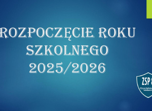 Rozpoczęcie roku szkolnego