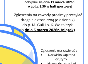 Turniej Piłki Siatkowej z okazji Dnia Kobiet- zapisy
