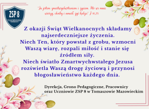Życzenia Wielkanocne.