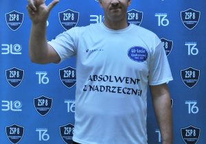 Jacek Wieczorek, ukończył liceum -2011r, wychowawca M.Chrząszcz