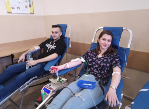 Udana akcja krwiodawstwa w ZSP nr 8 Udana akcja krwiodawstwa w ZSP nr 8