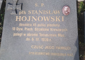 grób płk. St. Hojnowskiego
