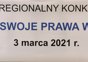 Konkurs "Poznaj swoje prawa w pracy" - etap regionalny