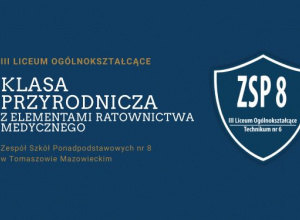 Klasa przyrodnicza z elementami ratownictwa medycznego