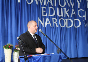 p. Mariusz Węgrzynowski- Starosta Tomaszowski