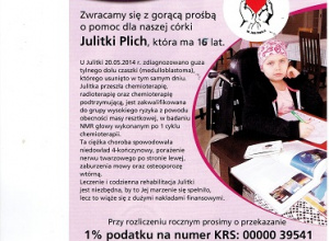 1% dla Julity Plich