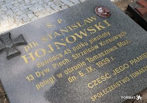Grób płk Stanisława Hojnowskiego