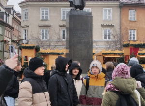 Zwiedzali Stare Miasto w Warszawie
