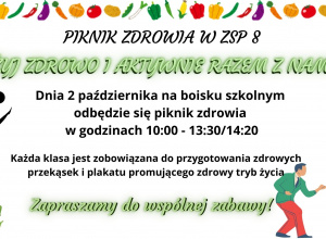 Zaproszenie na Piknik Zdrowia