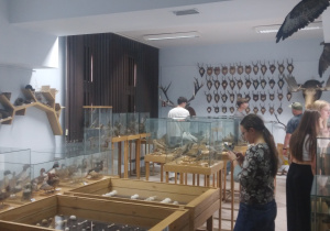 Uczniowie ZSP nr w Muzeum Drewna