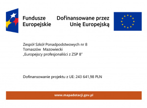 Rusza projekt "Europejscy profesjonaliści z ZSP nr8"