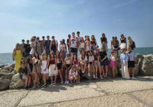 Uczniowie klas policyjnych w Caorle