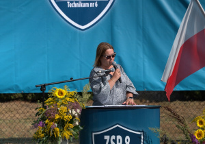 Dyrektor szkoły p.Agnieszka Dziedzic