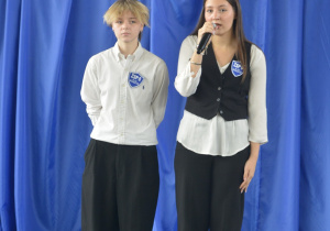 Michalina Węgrzynowska i Nikola Męcina
