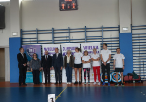 Goście wraz z olimpijczykami