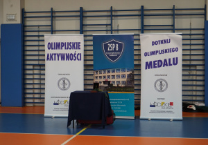 Dotknij olimpijskiego medalu