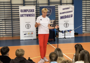 Pani Iwona Dzięcioł–Marcinkiewicz opowiada o swojej karierze sportowej
