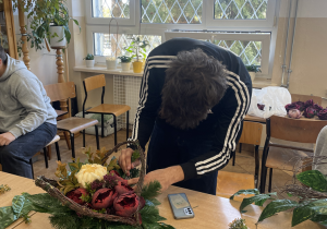 Uczeń podczas zajęć