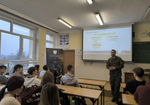 wykład przedstawiciela WCR