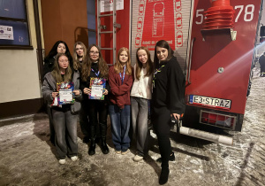 Wolontariusze z p.Darią Witulską-Brajtkrojc