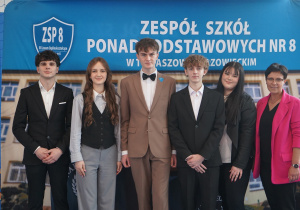 Samorząd Uczniowski z p.Małgorzatą Chrząszcz