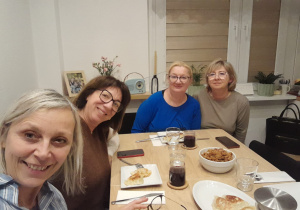 Nauczycielki z Włoch razem z p.Moniką Morgą i p.Anną Karbownik