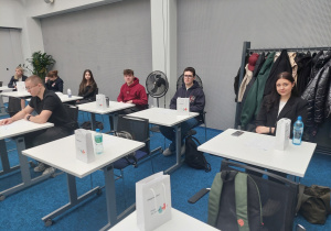 Reprezentanci naszej szkoły przystępują do udziału w konkursie