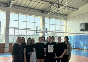 Klasa 3a i 3e z p. wicedyrektor