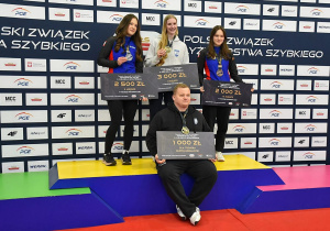 Natalia na podium
