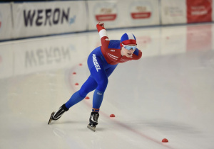 Natalia podczas startu