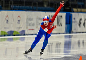 Natalia podczas startu