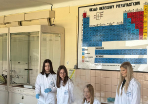 uczennice 3Ta podczas pokazów