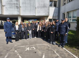 Uroczysty apel w Łodzi