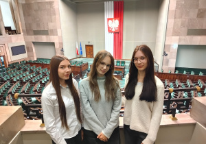 Uczennice w Sejmie