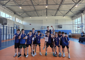 Uczniowie Zespołu Szkół w Komorowie